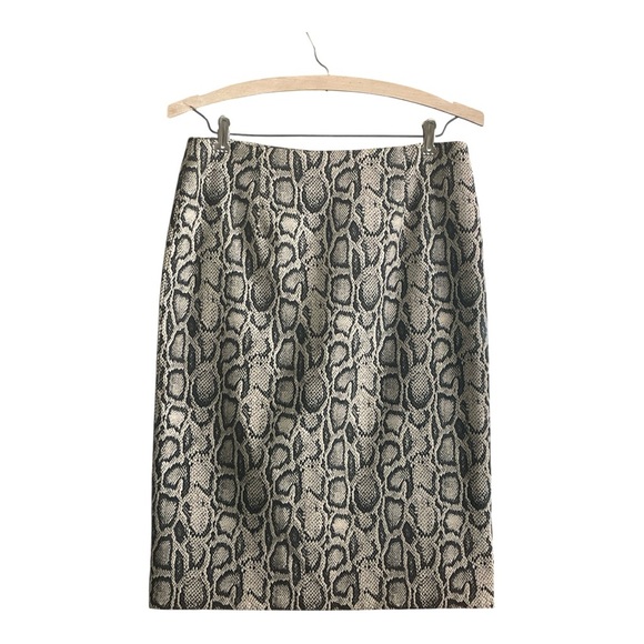 VIEW Chic Snake Print MIDI Pencil Skirt - Picture 1 of 5